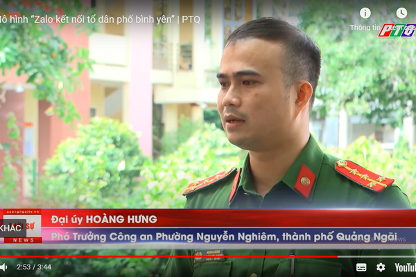 Mô hình Zalo kết nối tổ dân phố bình yên