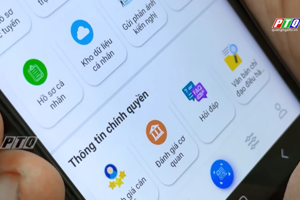 App công chức và App công dân tỉnh Quảng Ngãi