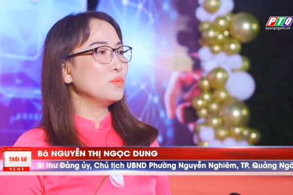 Hội thi chuyển đổi số ở phường Nguyễn Nghiêm